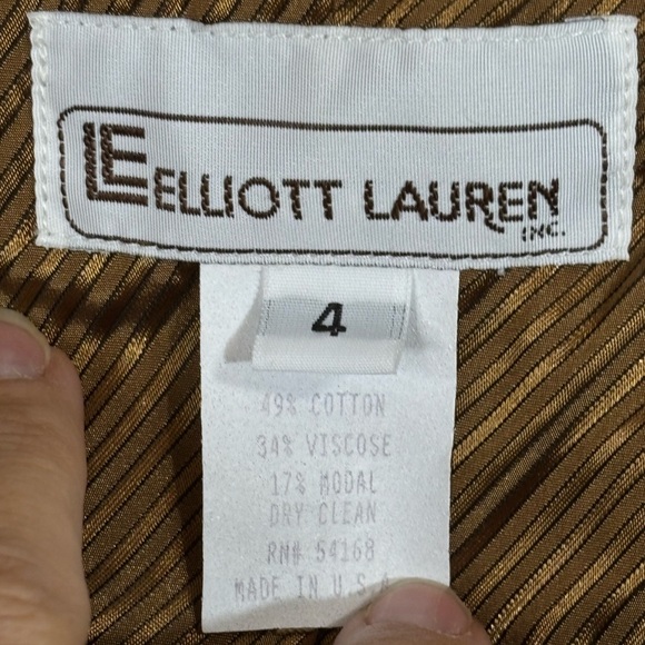 Vintage Elliott Lauren Leopard Print Jacket - Picture 5 of 7